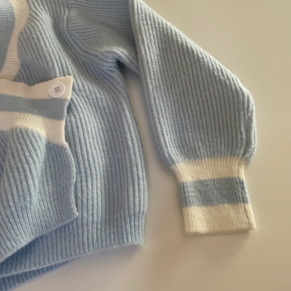 Drop Shoulder Button Cardigan - Picture 9 of 9